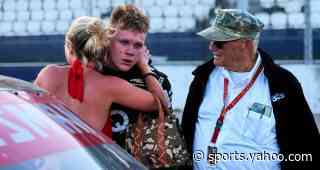 Tyler Reif falls just short of first Truck win at San Diego after last-lap miscue: 'Drove over my head'