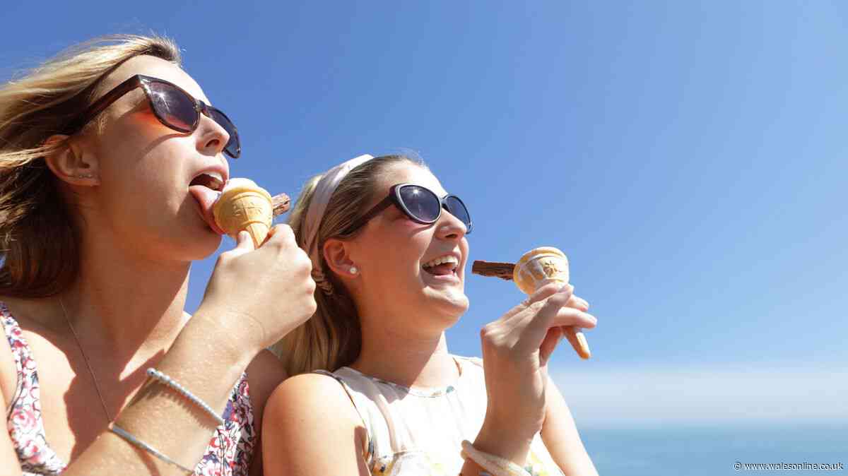 Welsh seaside town with UK's 'most expensive ice cream' where a 99 will cost you £3.25