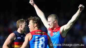 AFL LIVE: Jacob van Rooyen leads wasteful Dees to lead over Crows