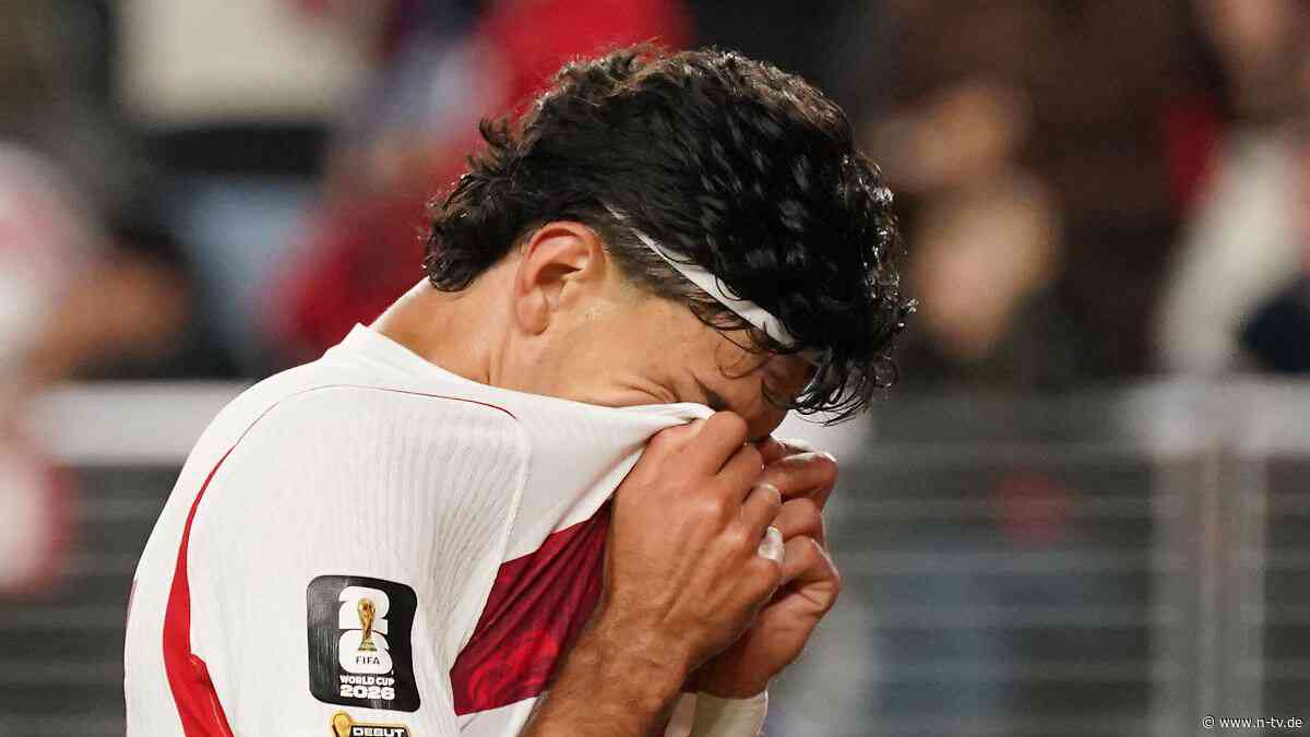 K.o. nach Wahnsinnsspiel: Türkei scheitert dramatisch bei Fußball-WM