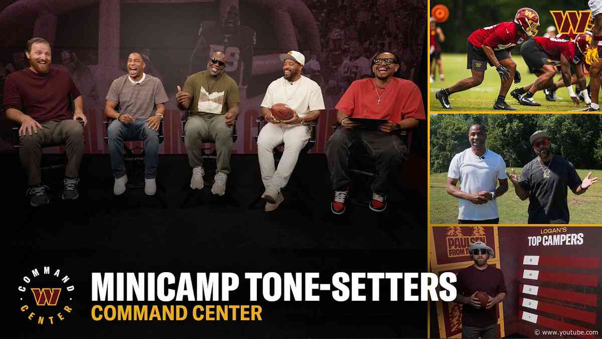 Training Camp Competitors, Minicamp Stars & London Fletcher on Sonny Styles | Command Center | NFL