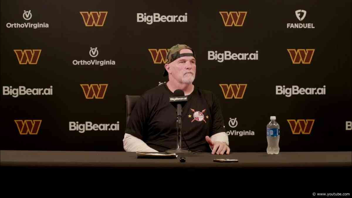 HC Dan Quinn Speaks To The Media After Minicamp | Washington Commanders