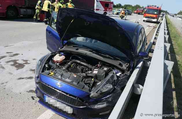 POL-DEL: Autobahnpolizei Ahlhorn: Drei Personen bei Verkehrsunfall auf der Autobahn 1 in Holdorf leicht verletzt