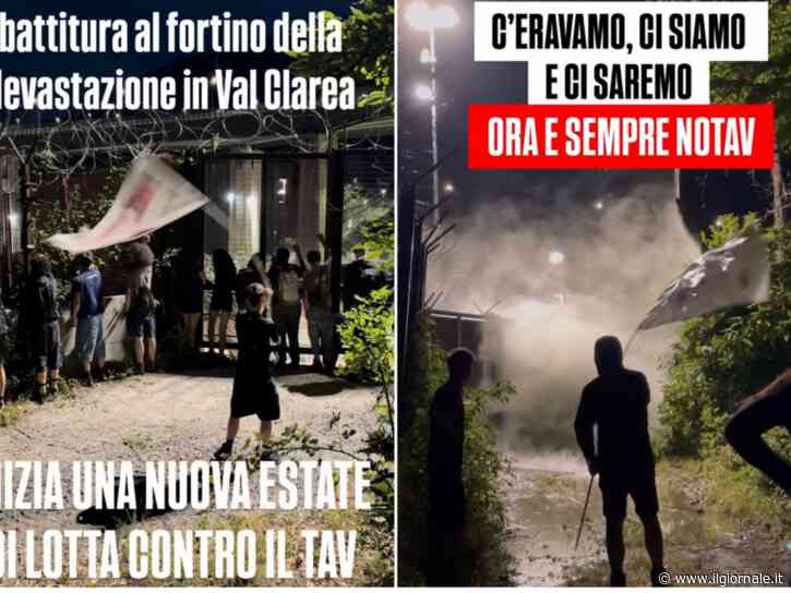 Pietre contro gli agenti in Val di Susa: gli antagonisti No Tav assaltano il cantiere di Chiomonte