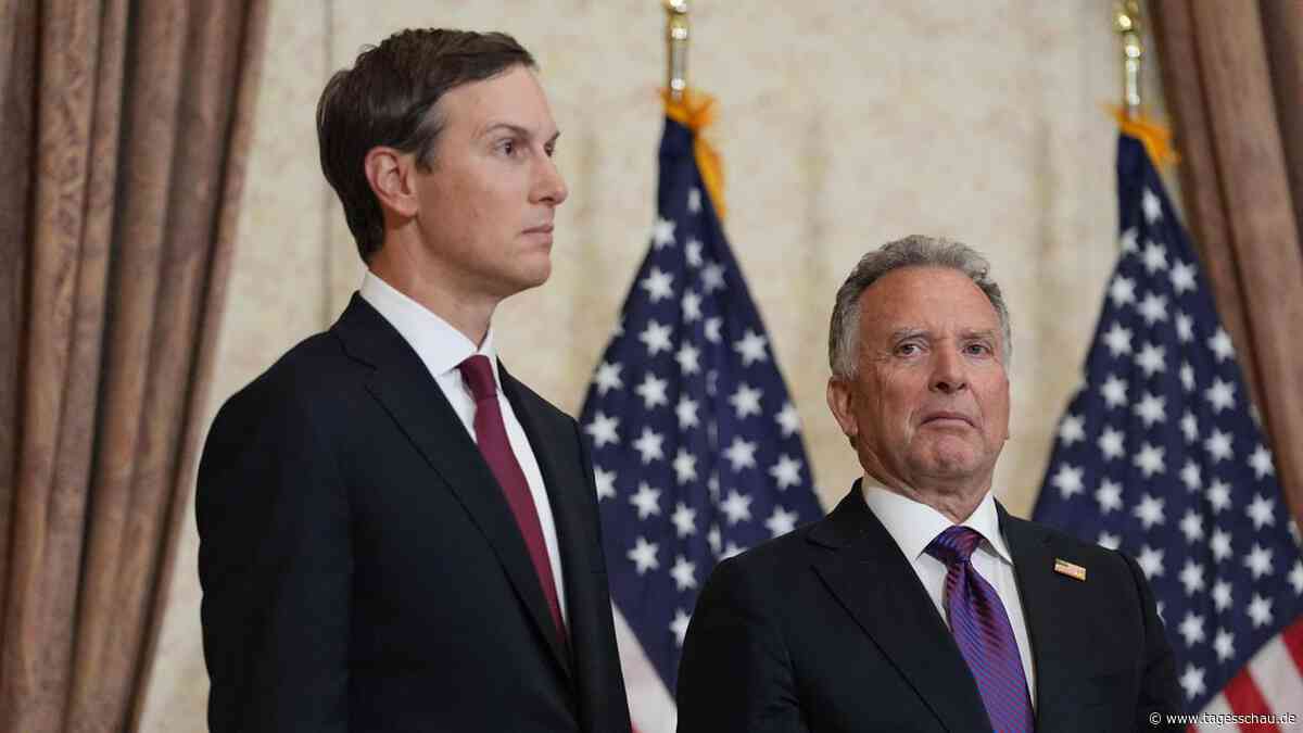 US-Gesandte Witkoff und Kushner offenbar zu Iran-Gesprächen aufgebrochen