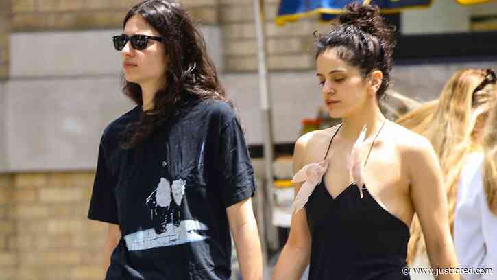 Rosalia & Loli Bahia Hold Hands During Sunny NYC Outing
