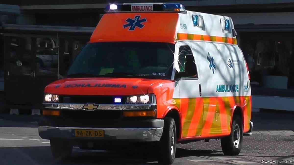 [Archief] Compilatie 13-150 Chevrolet Ambulance met Spoed onderweg in Amsterdam en Purmerend