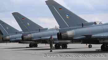 Neuburger Eurofighter ziehen auf den Nato-Flugplatz Lechfeld