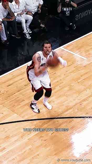 Mike Miller Played With ONE Shoe?! 🤯🤯🤯 #nba #champions #finals