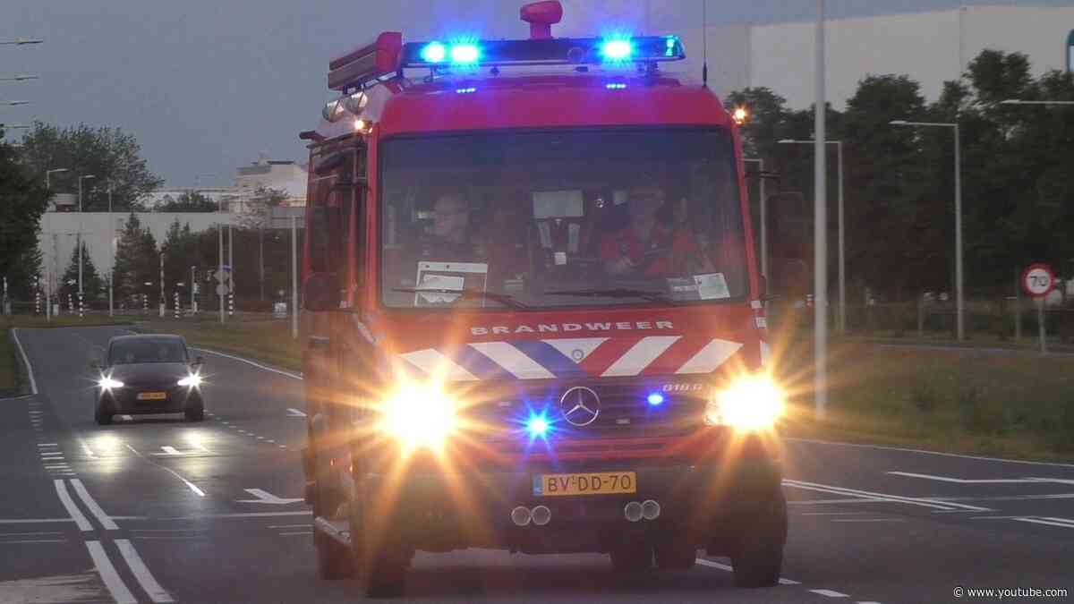 [IBGS Team] Brandweer eenheden met Spoed onderweg naar een gevaarlijke stoffen melding in Amsterdam