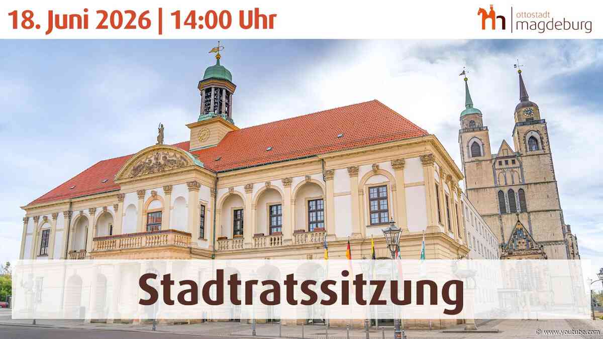 Stadtratssitzung vom 18. Juni 2026