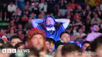 Scotland fans dejected after loss to Morocco at World Cup