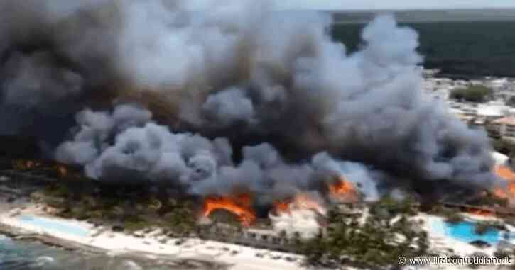 Santo Domingo, incendio nel resort: morta turista italiana in spiaggia, 1700 evacuati