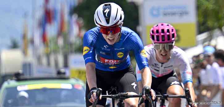 Giro-revelatie Lauren Dickson breekt sleutelbeen bij val in Zwitserland
