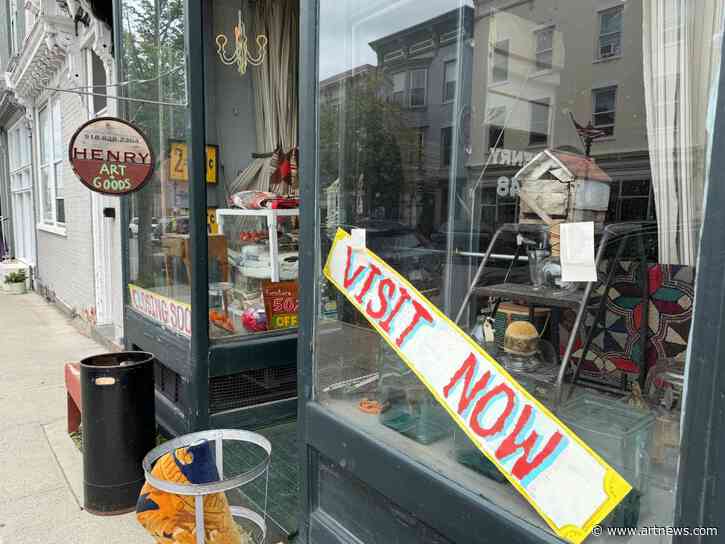 Henry, Artist Nancy Shaver’s Collectibles Shop in Hudson, New York, Is Closing After 30 Years