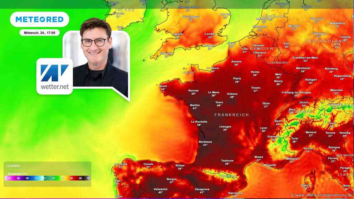 Wüstentage über Deutschland: 40 Grad rücken näher und der Junirekord von 2019 droht zu fallen