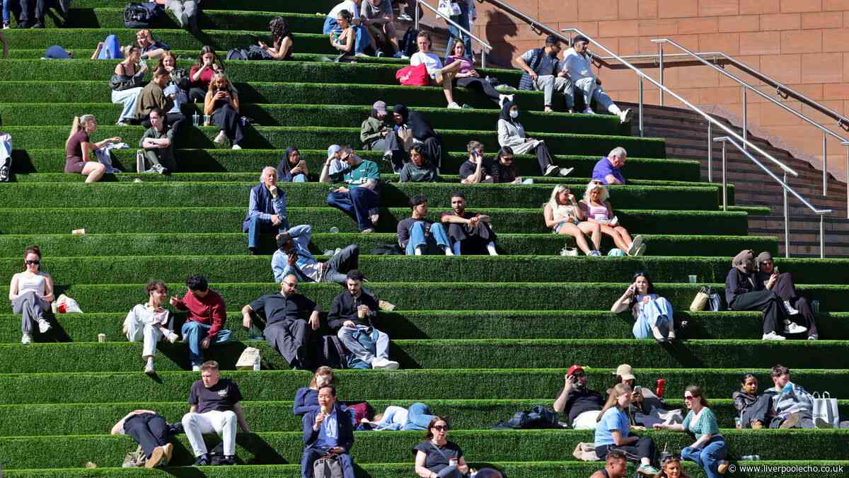 Temperatures set to rise as Liverpool basks in sunshine