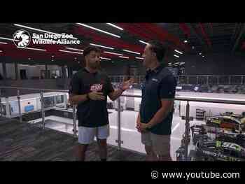 San Diego Zoo Wildlife Alliance Visits 23XI Racing Airspeed | Road to NASCAR San Diego Weekend