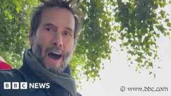 Fan captures Keanu Reeves' 'class' reaction to first TT