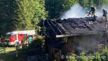 Berghütte in Tirol brennt lichterloh – Besitzer bringt Gasflasche gerade noch in Sicherheit