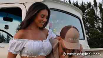Pregnant Love Island star Paige Thorne reveals the gender of her baby in a sweet clip with boyfriend Drew Wedlake