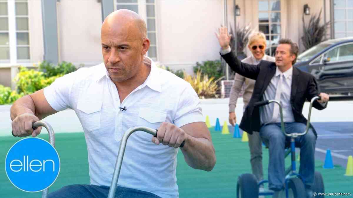 Every Time Vin Diesel Appeared on the 'Ellen' Show