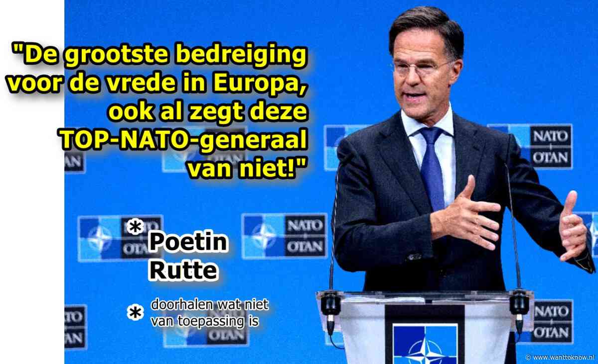 NATO-US-top-generaal: “Rusland wil helemaal geen oorlog”..!!