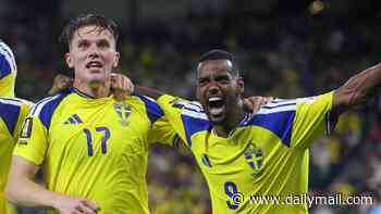 The day Graham Potter was bowled over by a 16-year-old Alexander Isak... and why Sweden's hopes rest on his pairing with Viktor Gyokeres