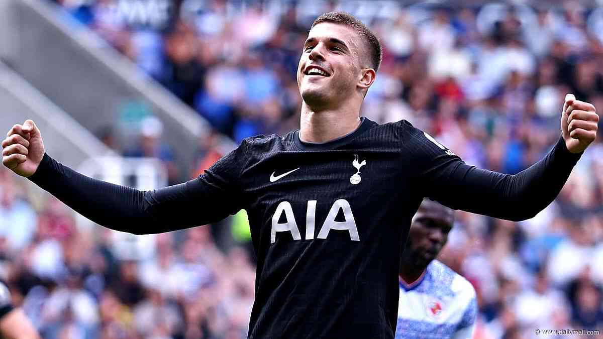 Brighton launch improved bid for highly-rated Tottenham defender Luka Vuskovic after selling Jan Paul van Hecke to Spurs in £52m move: TRANSFER WINDOW WATCH