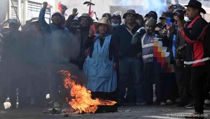 Gobierno de Bolivia declaró el estado de excepción tras seis semanas de intensas protestas