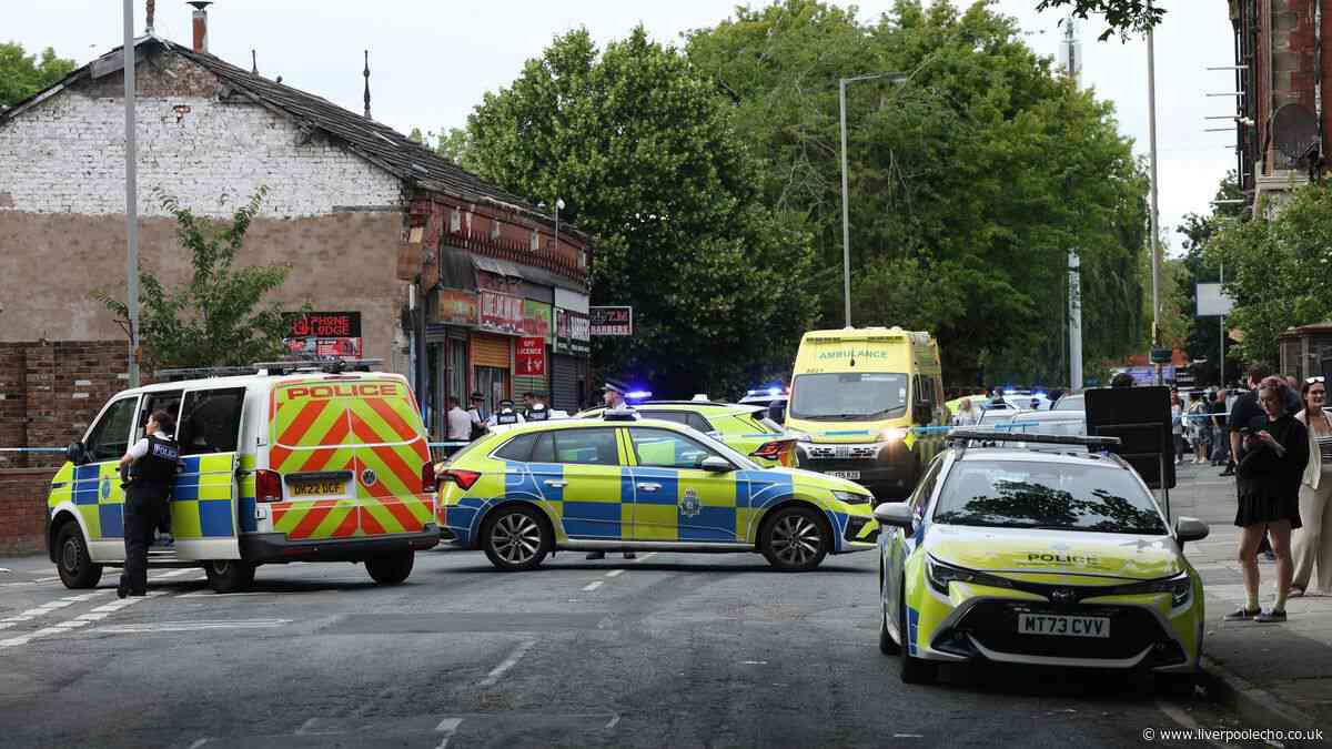 Gunshots ring out after man 'chased into café'