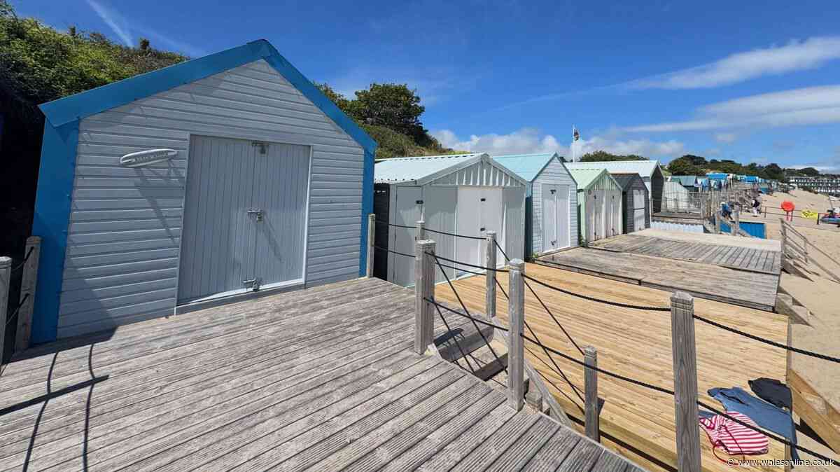 Welsh beach hut on the market for same price as three-bedroom semi