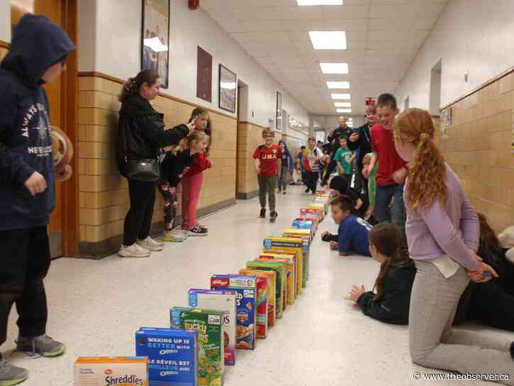 Sarnia food bank cereal drive has its best year collecting more than 5,000 boxes