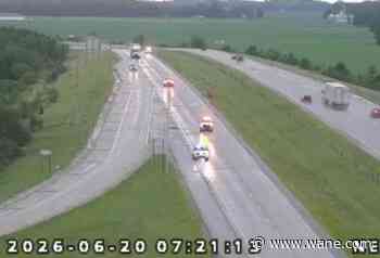 Pile-up crash on I-69 southbound near Markle seriously injures 2