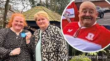 Mum and daughter supporting 'Forget-me-knot' appeal in memory to Boro-loving Biff