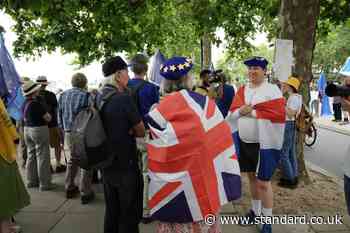 Brexit branded ‘a travesty’ as marchers call to rejoin EU