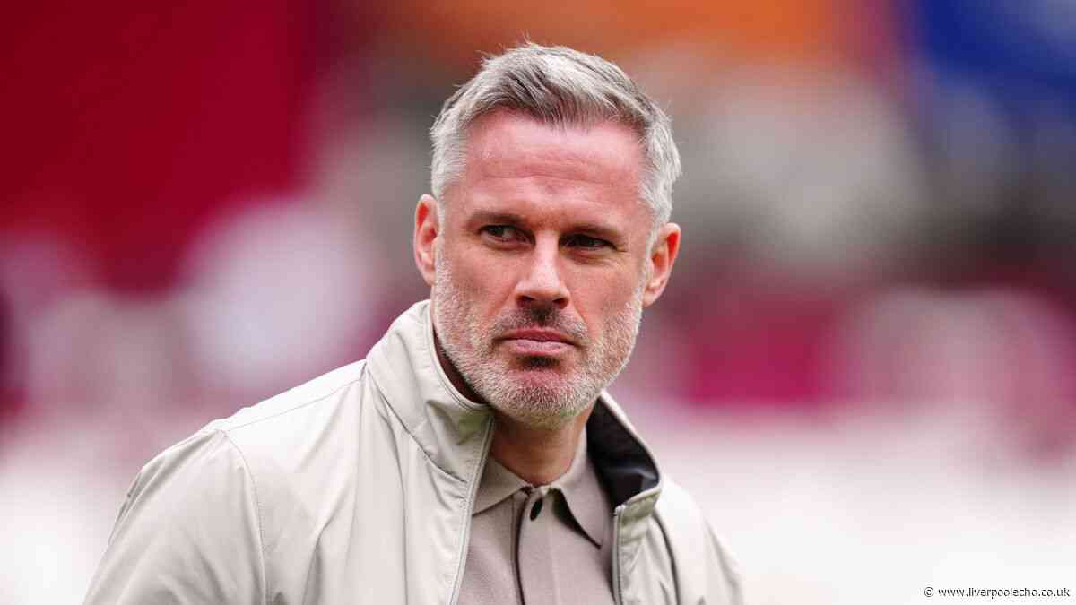 Liverpool legend Jamie Carragher makes Bootle fashion statement
