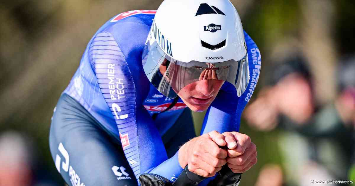 Van der Poel verrast en gaat virtueel aan de leiding in tijdrit, wat kan Pogacar?