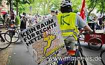Rund 50 Teilnehmer bei Demo gegen Nius und Apollo