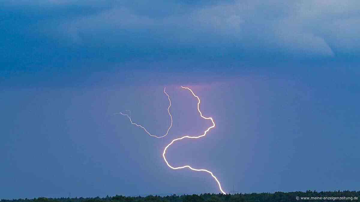 Extreme Hitze und starke Gewitter in Deutschland: DWD warnt vor Starkregen, Hagel und Orkanböen