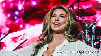 Shania Twain, 60, stuns in sultry sheer top with micro shorts