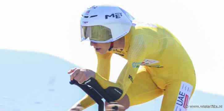 Pogacar houdt indrukwekkende Van der Poel met miniem verschil van tijdritzege in Ronde van Zwitserland