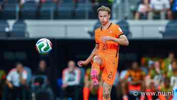 Oranje begint met De Jong en Brobbey aan WK-wedstrijd tegen Zweden