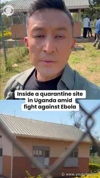 Inside a Ugandan quarantine site amid fight against Ebola #shorts