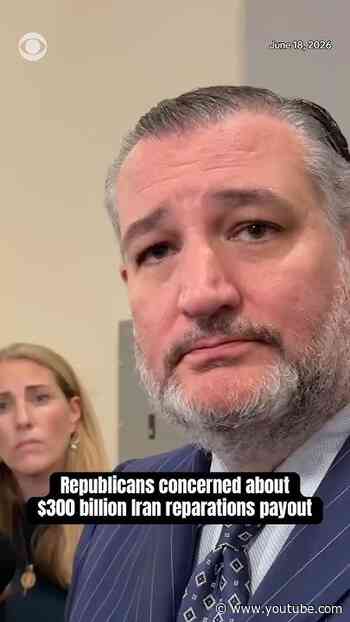Republicans concerned about $300 billion Iran reparations payout #shorts