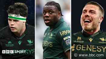 Who are the three uncapped players in Ireland squad?