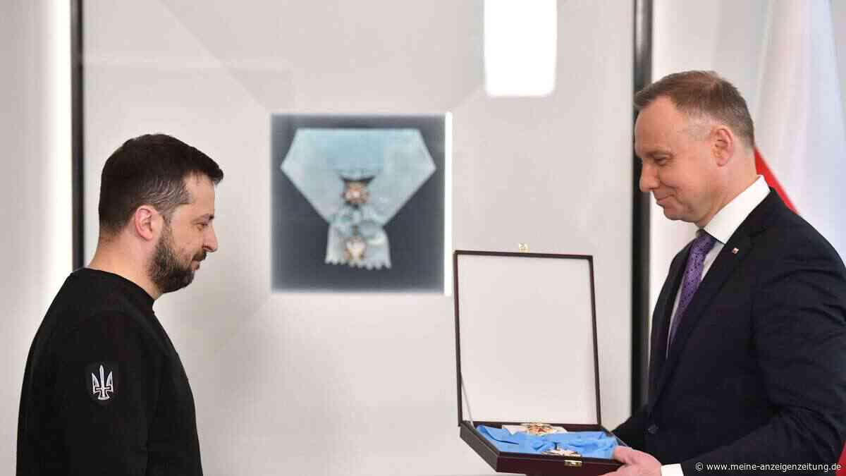 Selenskyj schickt polnischen Orden zurück