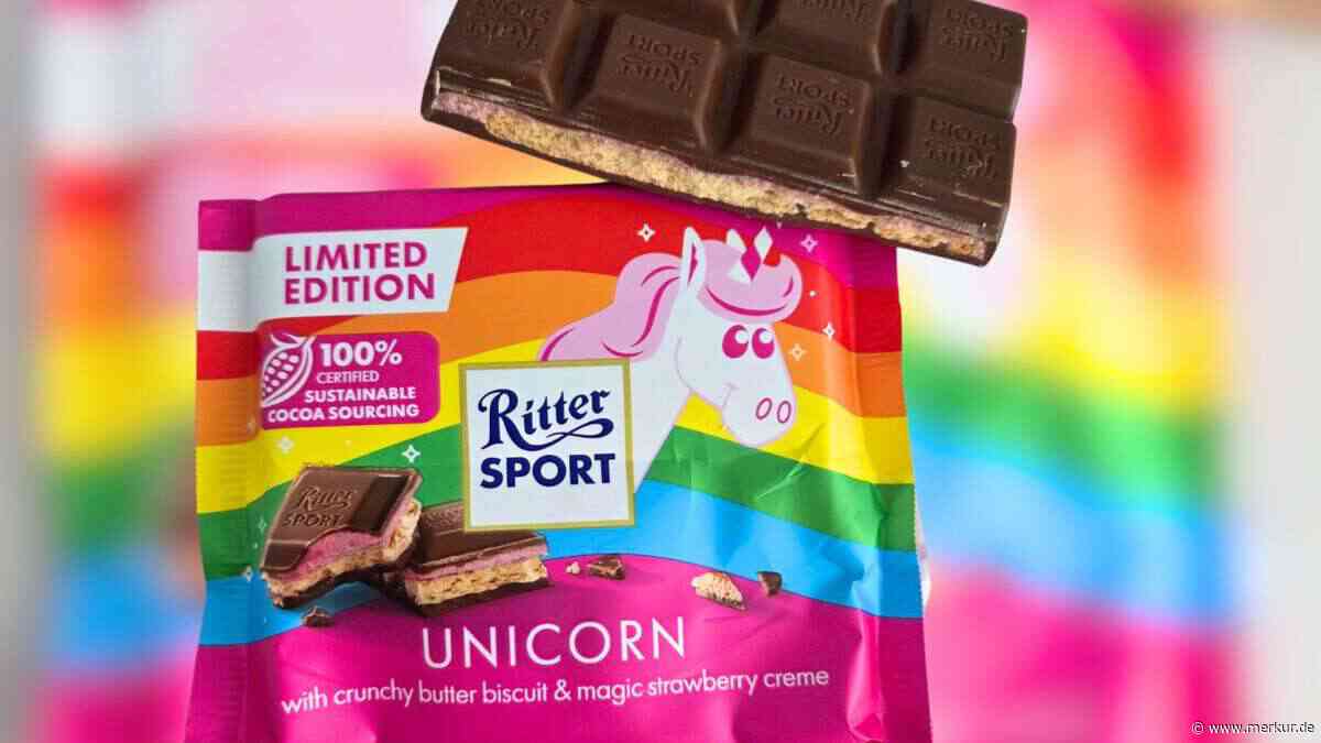Einhorn-Schokolade von Ritter Sport zurück im Supermarkt-Regal – Unternehmen reagiert