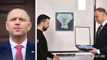 Eklat zwischen Polen und Ukraine: Selenskyj schickt aberkannten Orden nach Warschau zurück