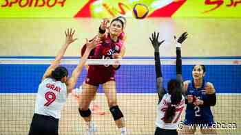 Canada moves to a 2-1 record after falling to host nation Thailand Saturday in VNL action